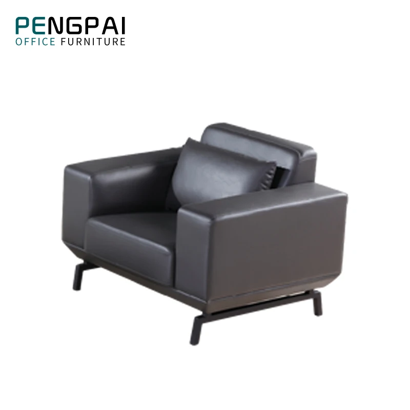 Pengpai 5 Seater Sofa Sets 1+1+3 Sectional Sofas For Office Room  living room furniture modern office sofa