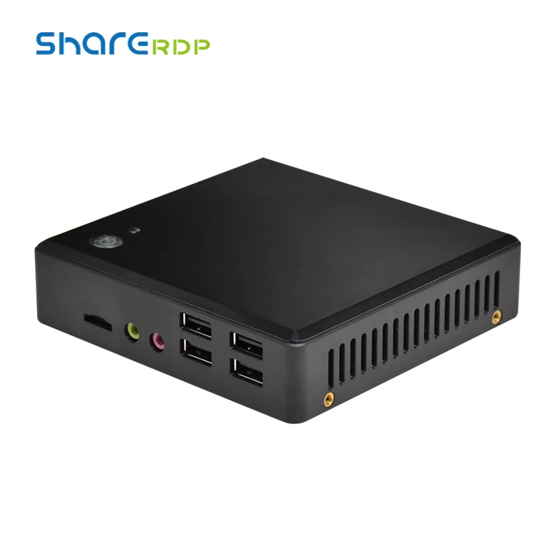 ARM FL600M Cloud Computer sharer Quad Core 6USB Dual display port Black RDP8.1 10.6 Thin Client ARM Cloud Computer