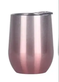 Омбре 12 унций винный стакан 18/8 нержавеющая сталь 350 мл изолированная кружка 2019 горячая распродажа рождественские подарки