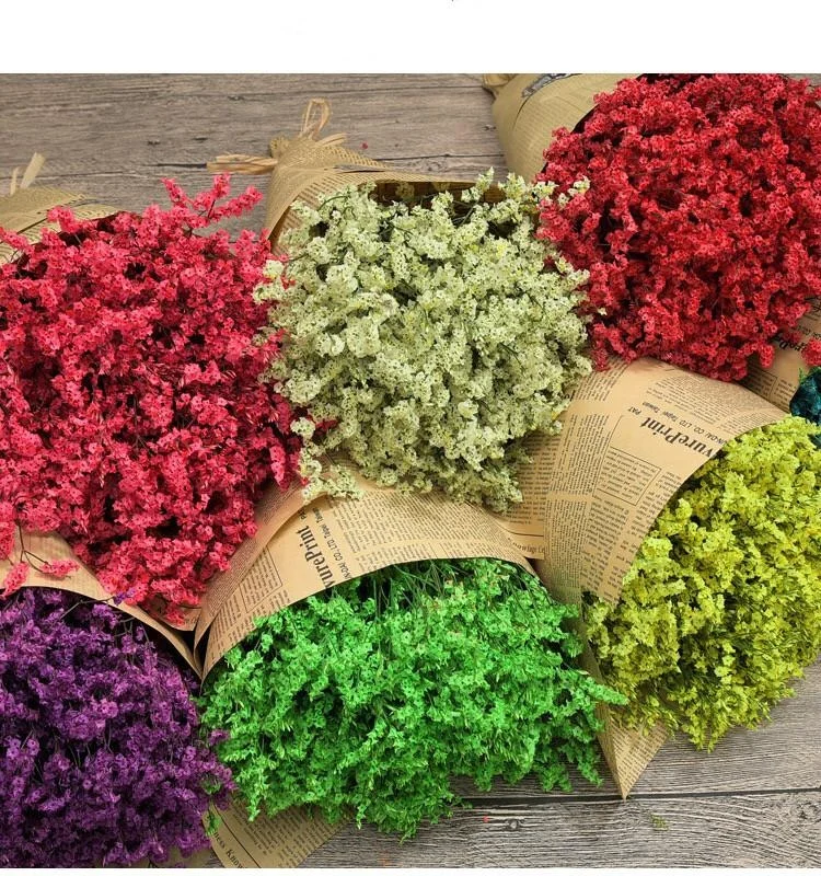 
45sheets/Bag 50*70cm Wholesale Nice English Newspapers Design Printed Flower Wrapping Kraft Paper 