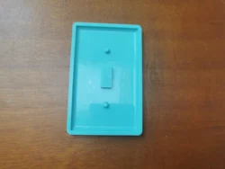 Силиконовая форма для крышки переключателя, силиконовая смола, форма для крышки переключателя, ручная работа, крышка переключателя