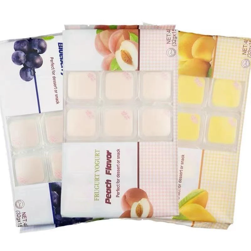Оптовая продажа, 480 г/пакет, желе, пудинг, закуски, манго, персик, черника, фрукты, малайский вкус, закуски