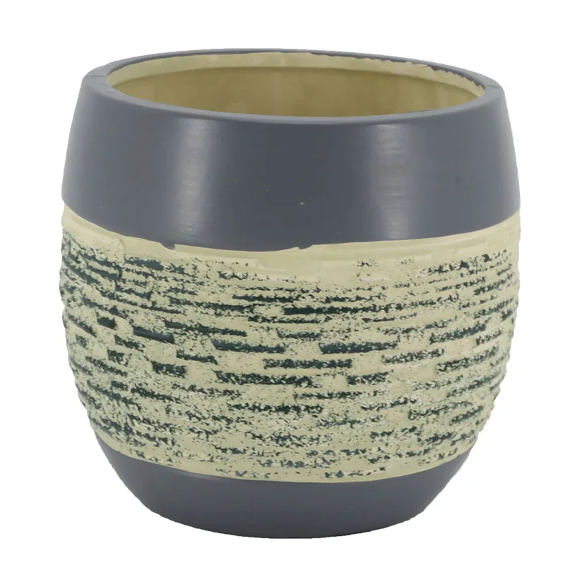 
Factory Direct Hot selling bonsai cement planter pot home decor Small Tree Planter Flower Pot modern flower pot 