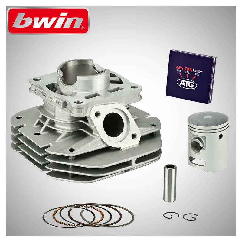 5BU Y125 Z bore 53.8mm 125cc motorcycle piston cilindro racing parts engine assembly Cylinder Block Kit for YAMAHA