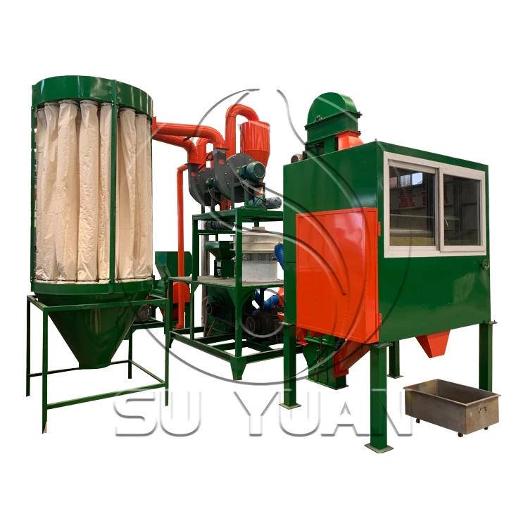 Pvc,Pet,Abs Mixed Plastic Flake Aluminum Plastic Electrostatic Separator/scrap Medical Blister Separation Recycling Machine
