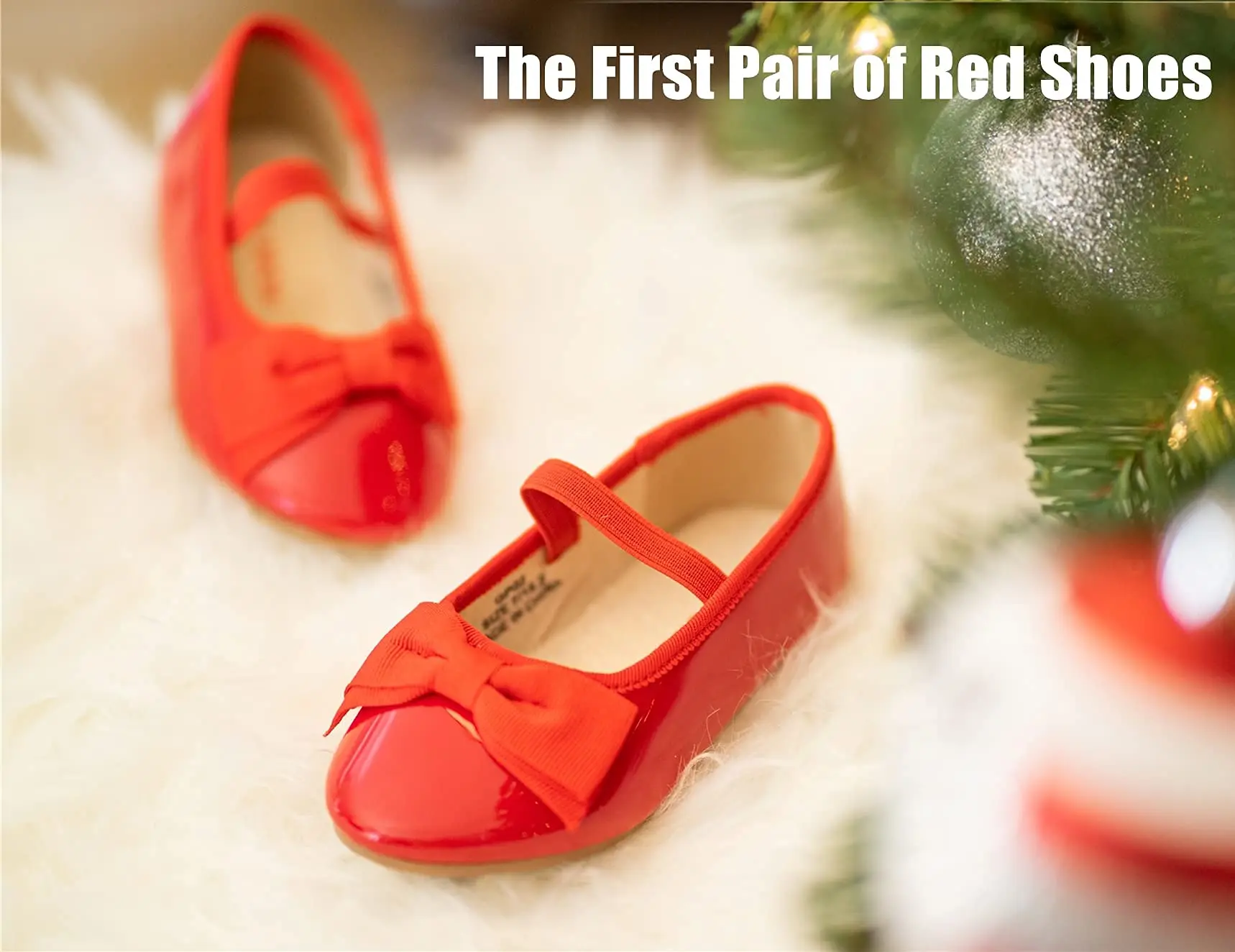 Custom Bowknot Wedding Party Princess Little Girls Ballet Mary Jane Flat Dress Shoes