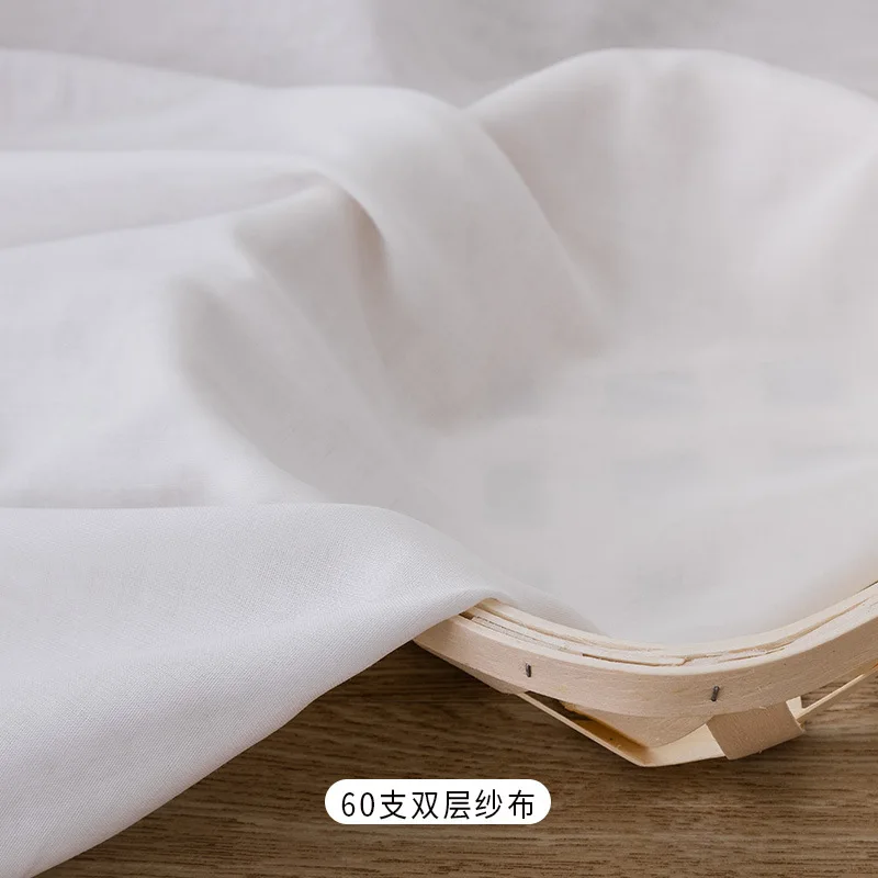 Factory wholesale eco-friendly 100% cotton double gauze fabric