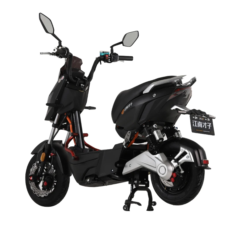 Мотоцикл электрический для взрослых с педалью war Wolf 1200 Вт высокоскоростной Электрический мотоцикл
