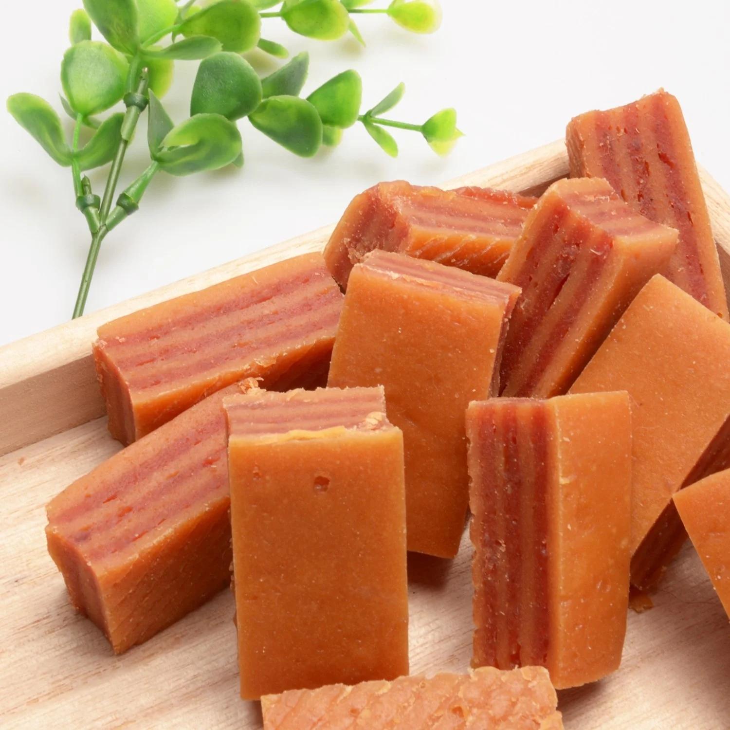 PET foods Fresh chicken, duck and salmon Cube meat snacks dog chew toy dog treat delicious salmon chicken cube