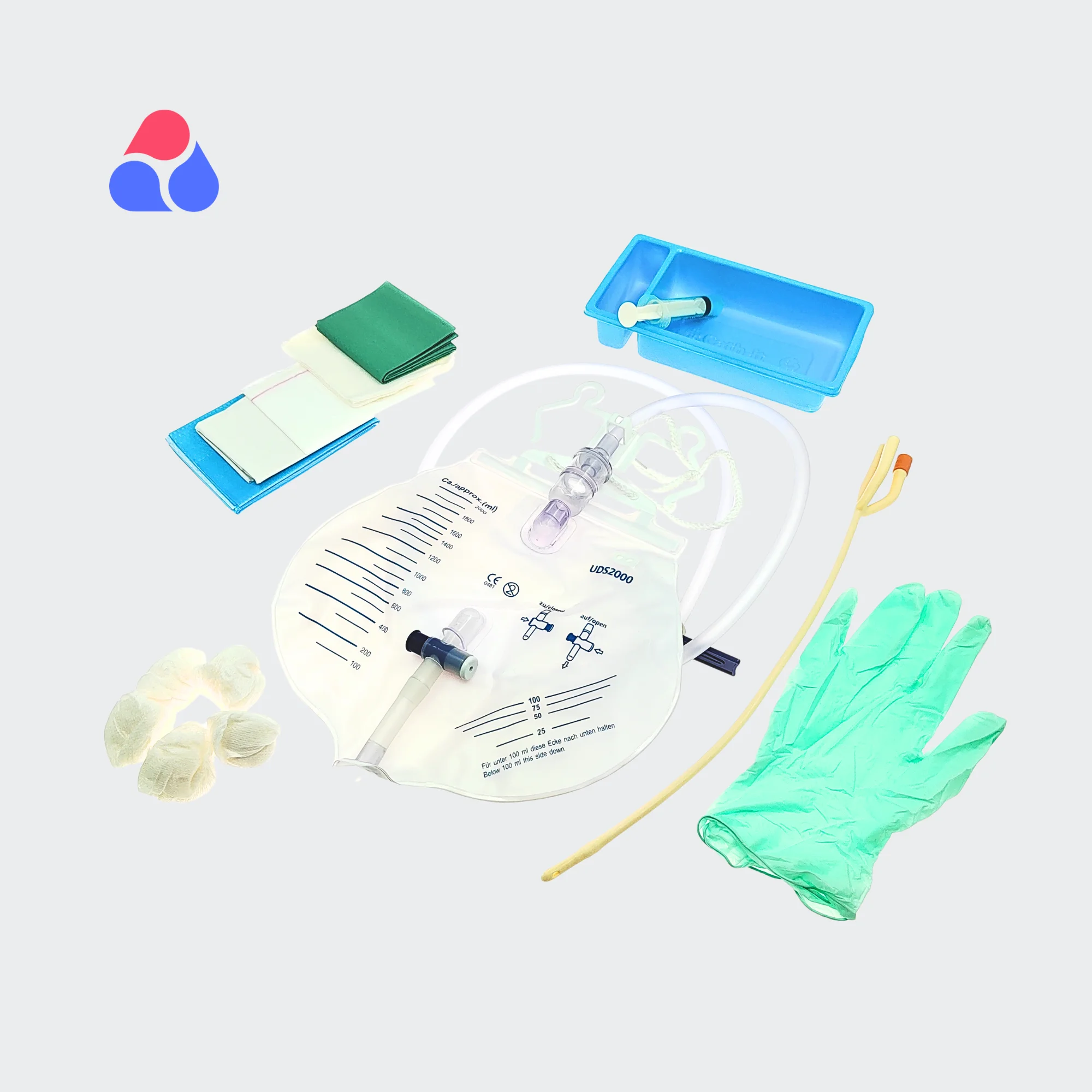 Foley Catheter Kit Disposable Medical Urine Catharsis Kits