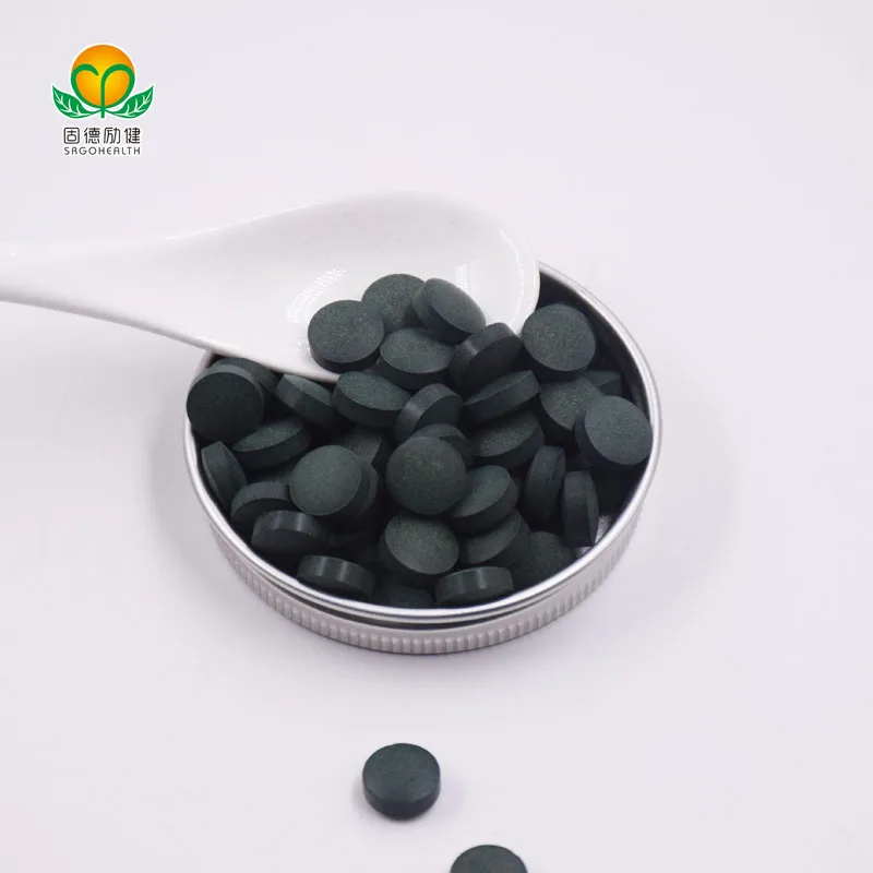 GMP Factory Supply Organic Spirulina and Cordyceps Militaris  Extract Mixed Tablet