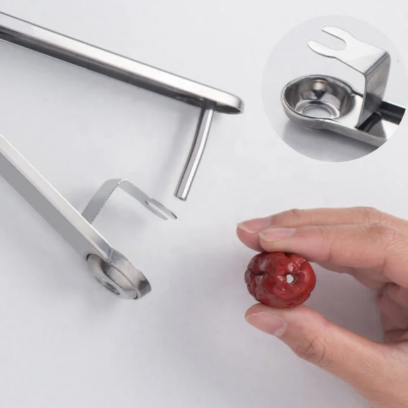 Высококачественное приспособление для удаления косточек из нержавеющей стали с клубники приспособления фруктов кухонные вишни томатов
