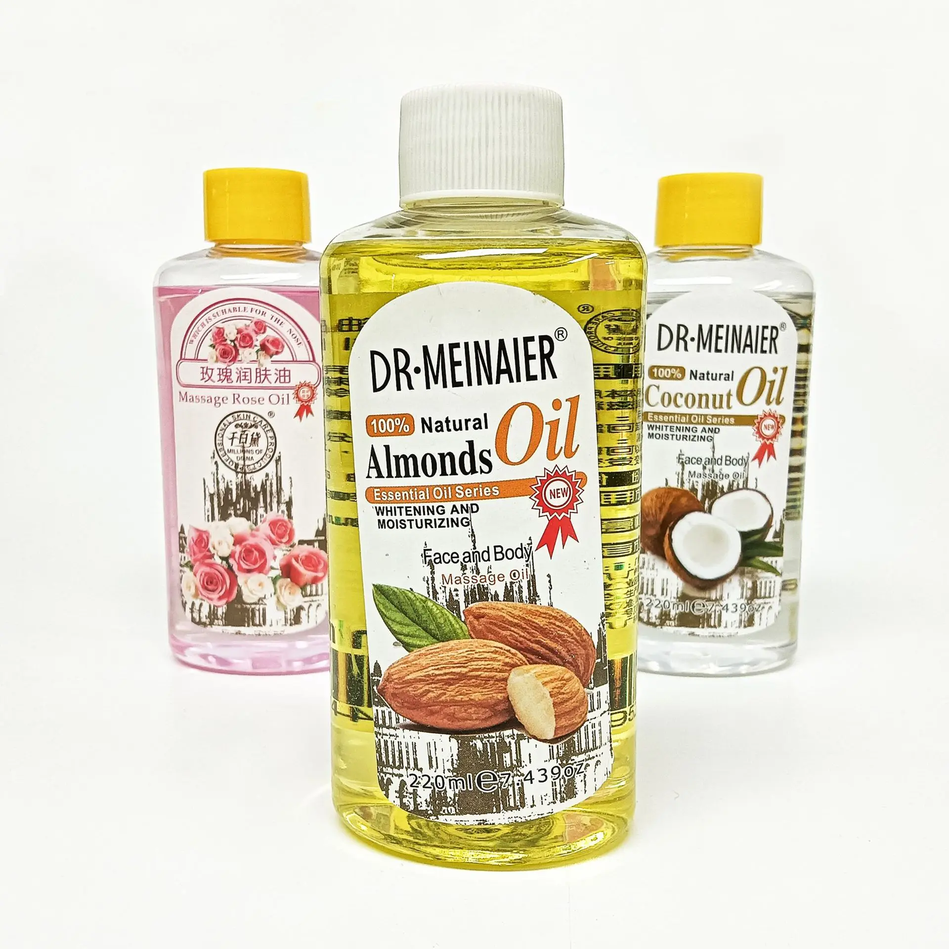 Private label natural 220ml whitening turmeric body massager oil anti aging spot face body skincare morroca argan oil