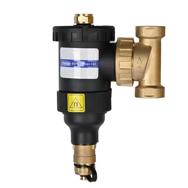 Magnetic Boiler Filter Dirt Separator Floor Heating Parts for Apartment Water Underfloor Heating Systems