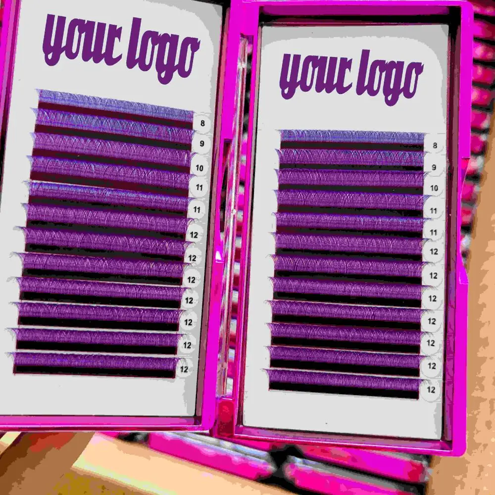 Прямая поставка от производителя плотные натуральные легкие веганские шелковые ресницы ежедневные глэм-красочные CC/DD/BC/CD завитки 0 15 мм