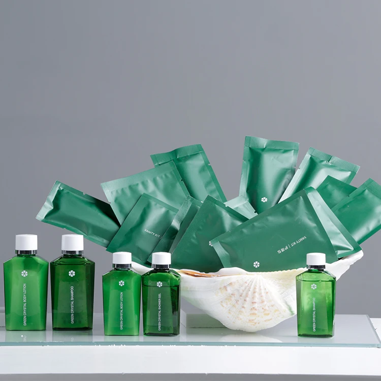 5 Stars Hotel Quality Eco Friendly Customized Hotel Supplies Amenities Set