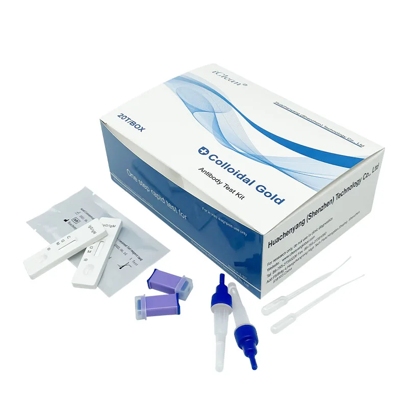 Free Sample H.pylori Rapid Antibody Test Disposable Igg Igm Antibody Rapid Test Kit for home test