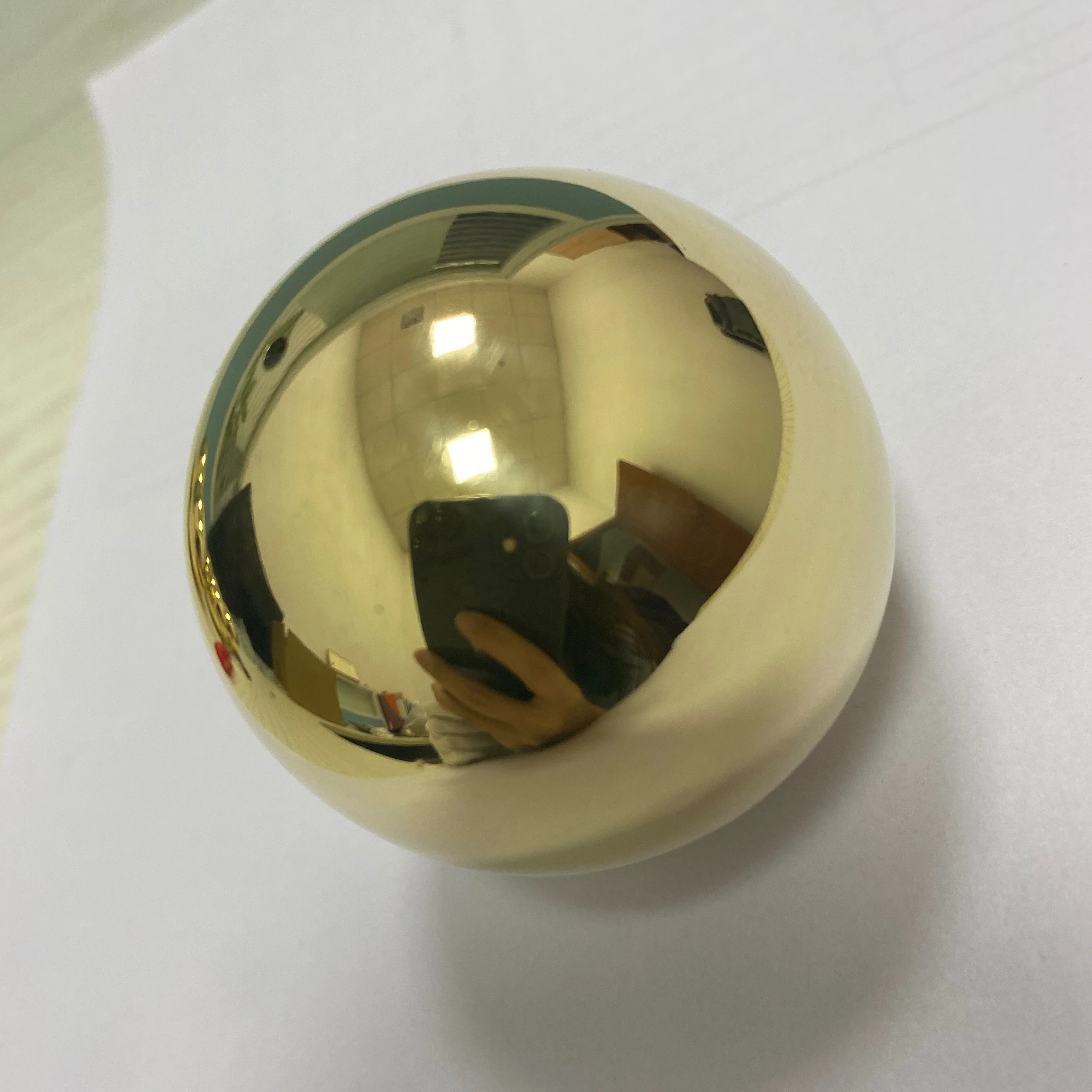 3 дюймов полированный полый медный сферах