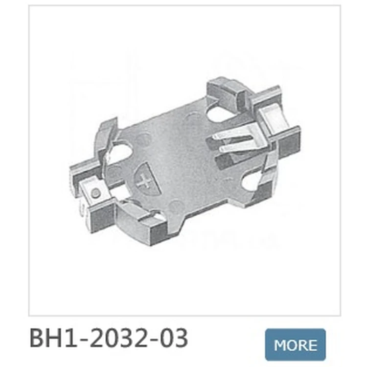 Manufacturer Wholesale CR2032 SMT TYPE button battery aa battery holder 9v battery holder for watch