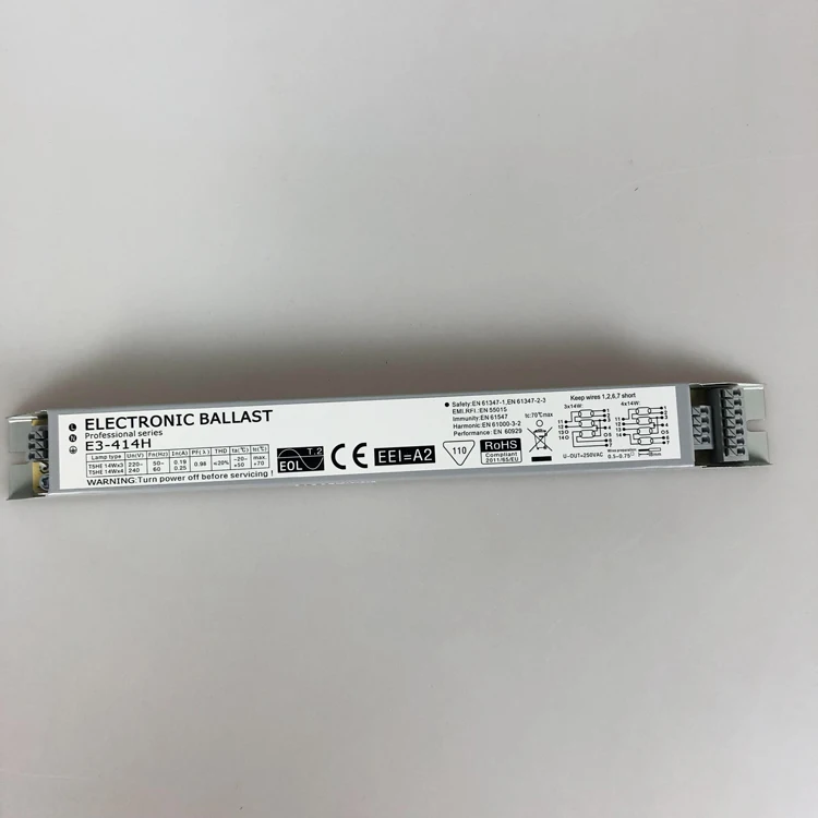 Universal 3x14w 4x14w fluorescent lamp ballast 220V AC ballast