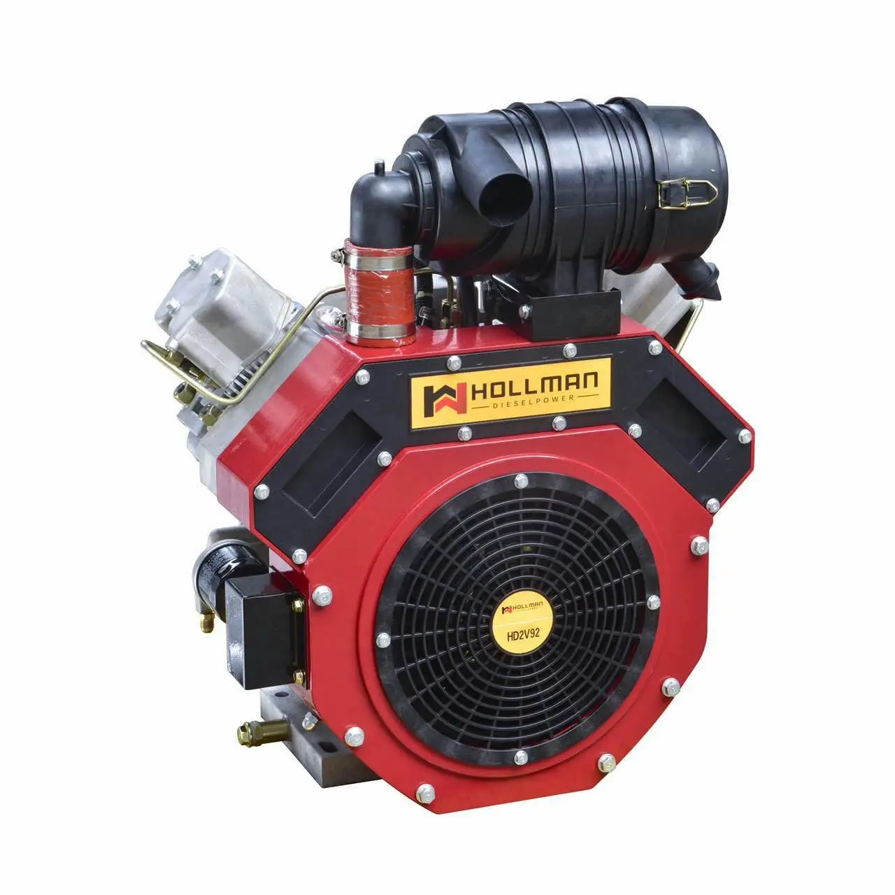 27hp air-cooled twin cylinder diesel engine with 4 stroke