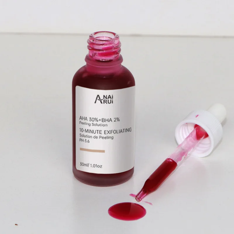 2021 HOT Selling the ordinary aha 30% bha 2% peeling solution Anti Acne Remove blackheads Smooth skin aha serum