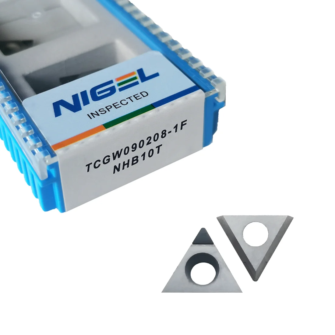 Nigel CNC Metal Lathe Cutting Tool CBN Diamond Tips TCGW090208 Turning Inserts For Aluminum Steel Processing