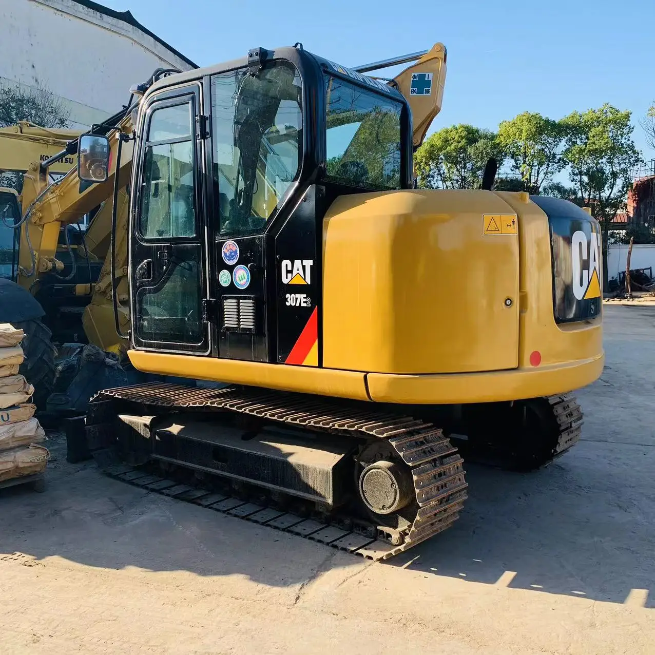 Caterpillar 307E Cat 307E2 Подержанный бренд 7 тонн 306 307 308 экскаватор CAT307E2