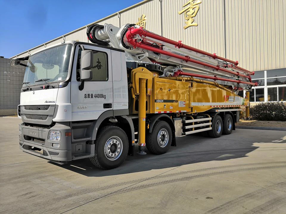 High operating efficiency 38M Pump Truck 21 Tons Concrete Pump HB58K within Concrete Machinery