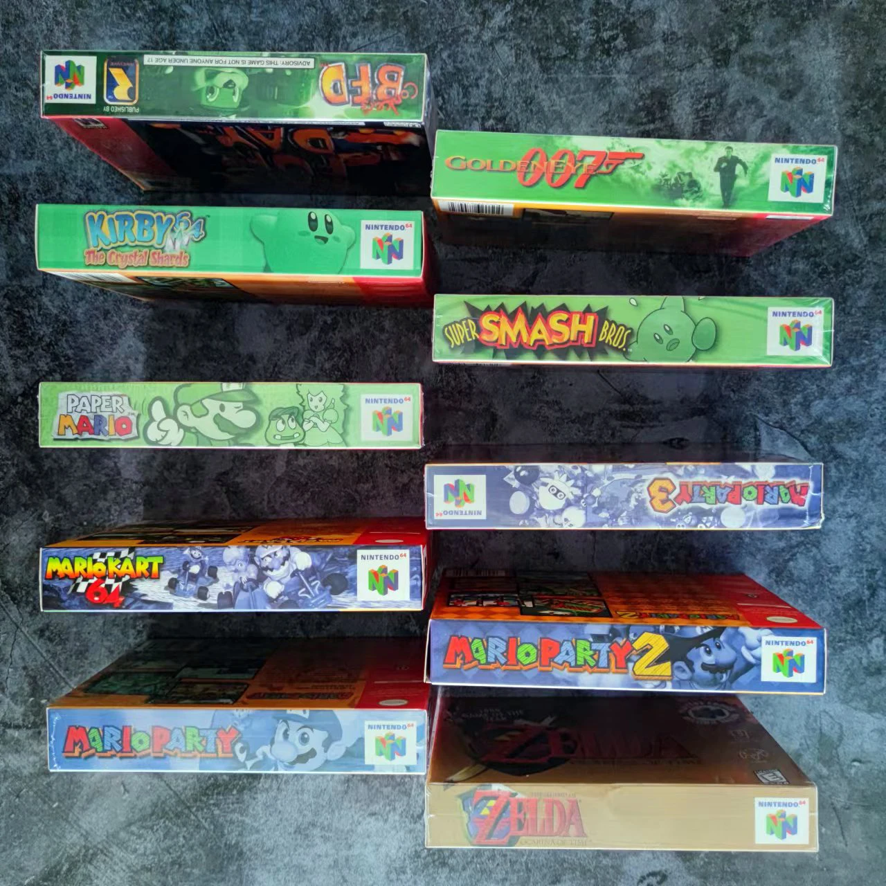 USA Version English Language Retro Video Games Cards  mario pokmon zelda with box 16 bit game cartridge for N64 game cartridge