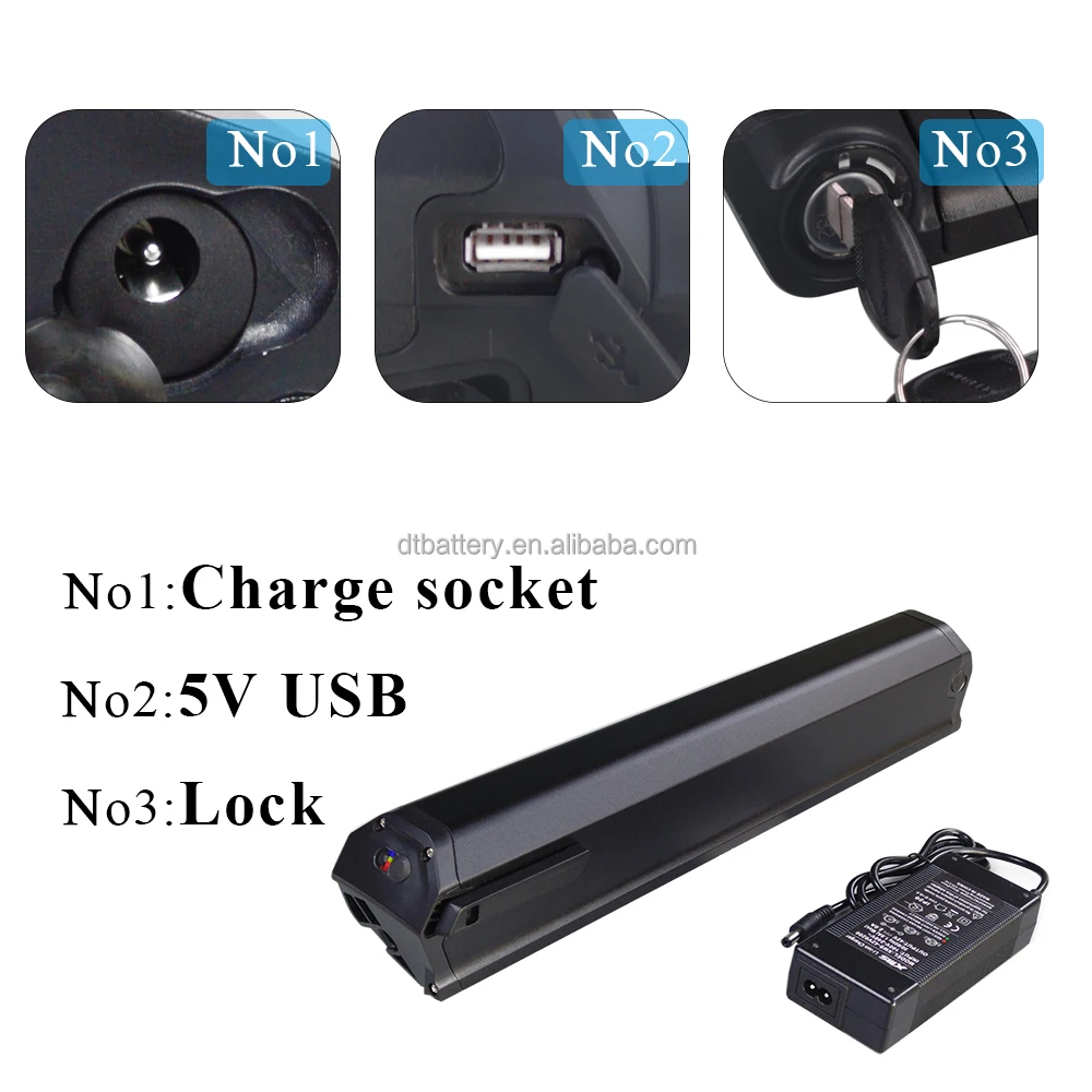 Electric Bike Battery 36V 13Ah 48V 15Ah Lithium Battery for E-Mono Apollo Troy Ares Zeus Mars Triton Outback Terra Pegasus Ebike