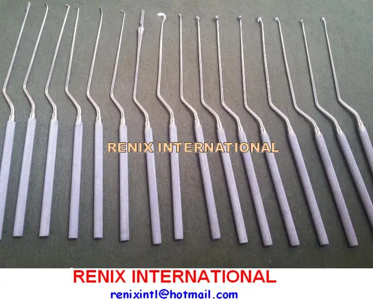 hardy pituitary transsphenoidal neuro curettes set