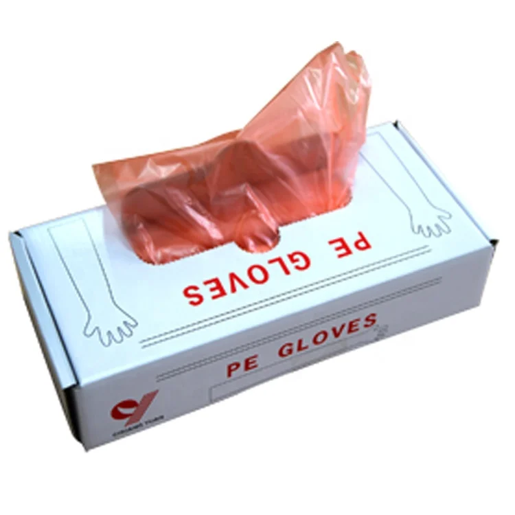 
High Strength PE Long Sleeve Disposable Veterinary Insemination Gloves 