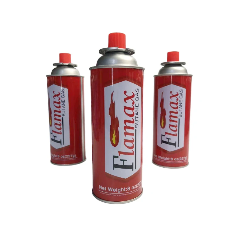 Wholesale Custom Portable Small Camping Butane Gas Cylinder Standard 220G Gas Cartridge