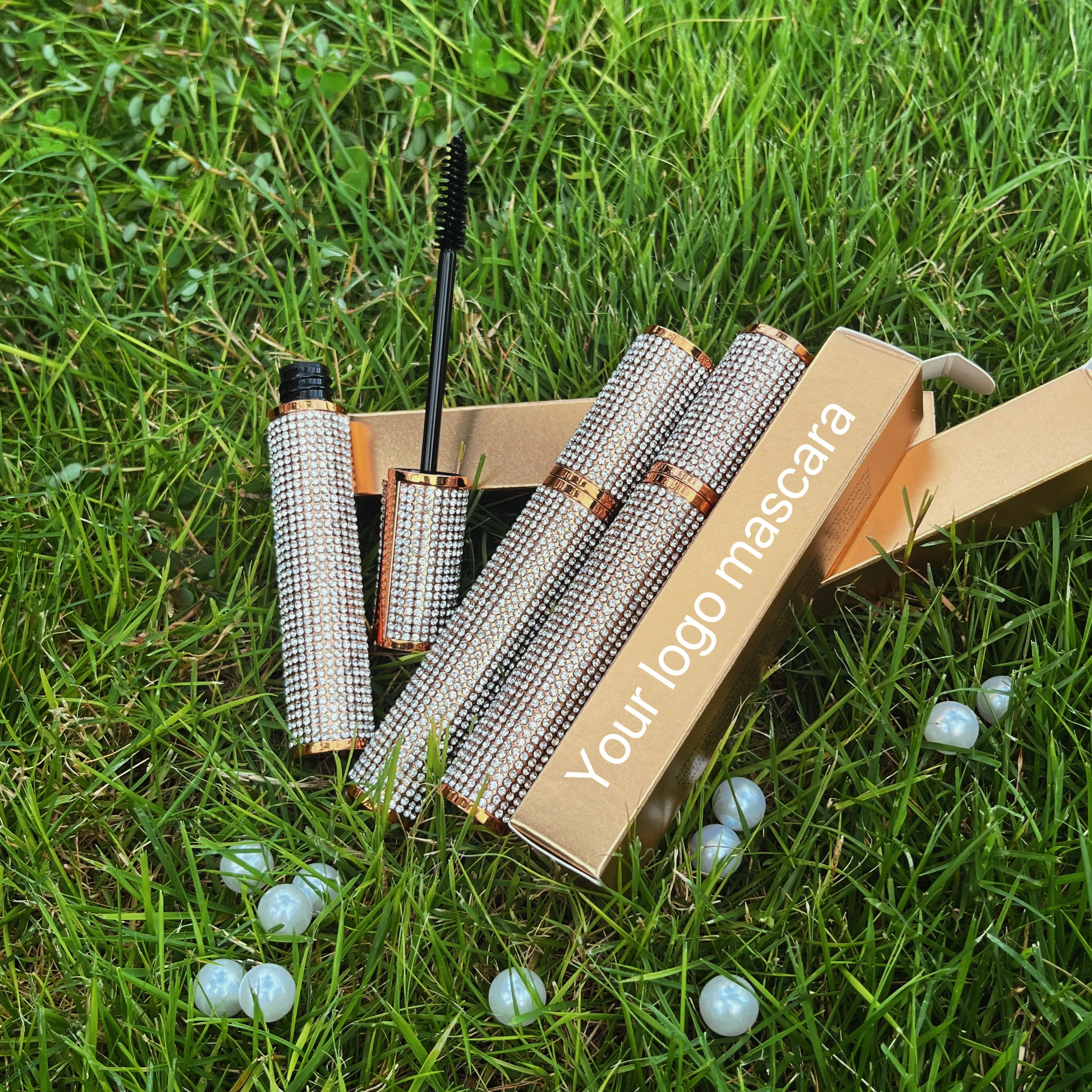 4D Black Eyelash Mascara Lengthening Private Label Long Lasting Mascara Cosmetic