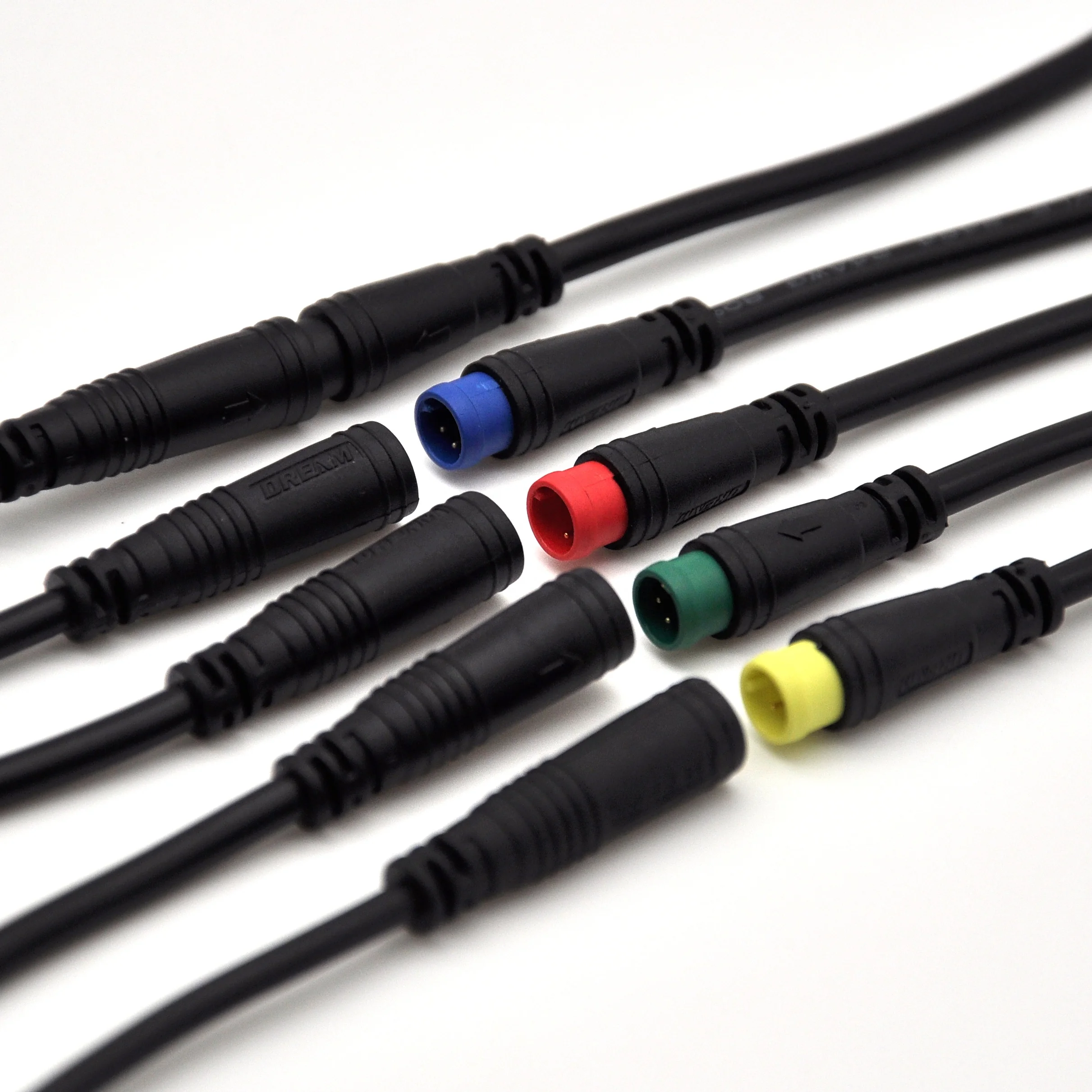 Cables Cordsets M8 Round Connectors Industrial3Pin 4Pin 5Pin 6Pin 8Pin 3 4 5 6 8 Pin M8 Sensor Cables
