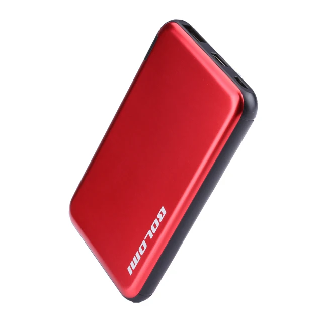 2020 New Arrivals Portable Powerbank Ultra-thin Polymer Custom Your Own Logo Mini Wireless Charger 5000 Mah Mobile Power Bank