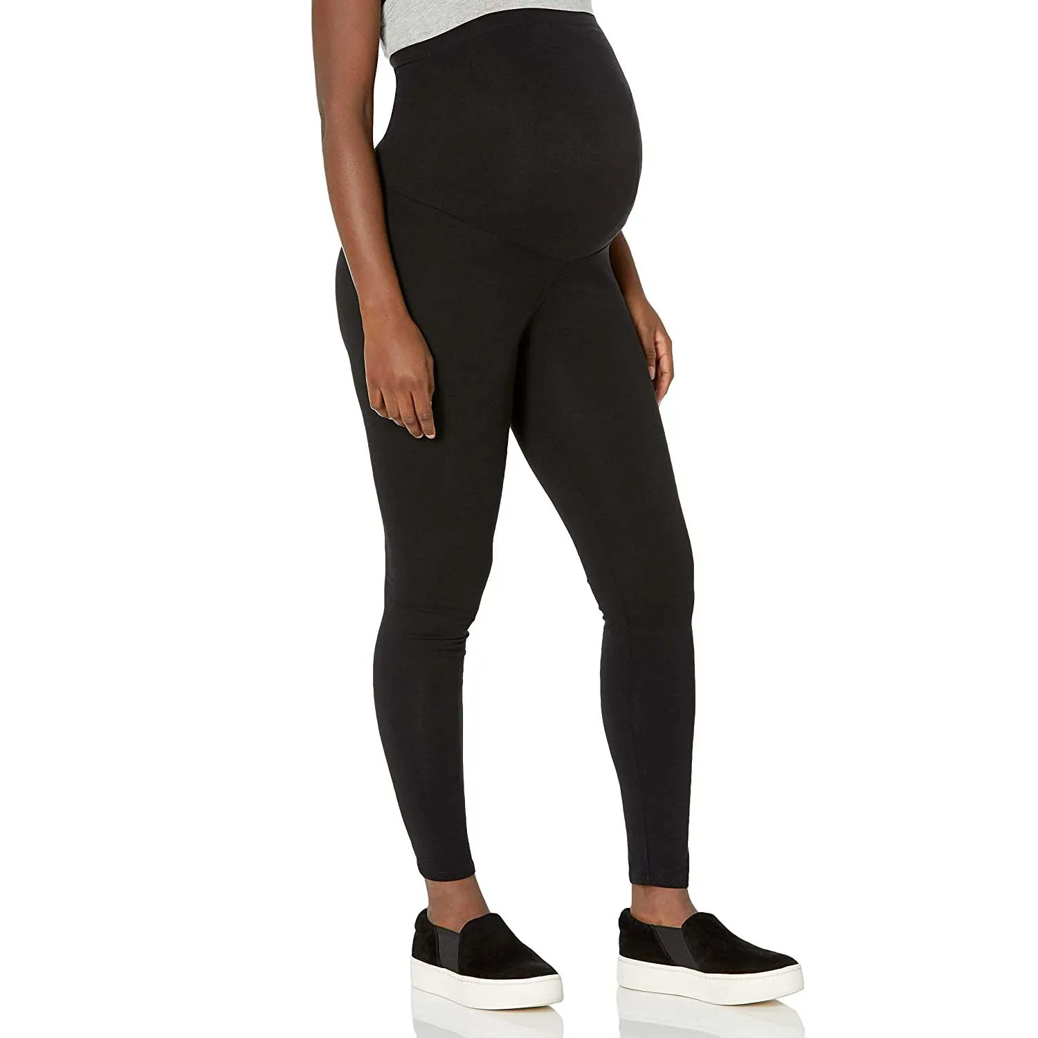 Колготки для беременных женщин брюки для йоги капри базовые леггинсы до щиколотки