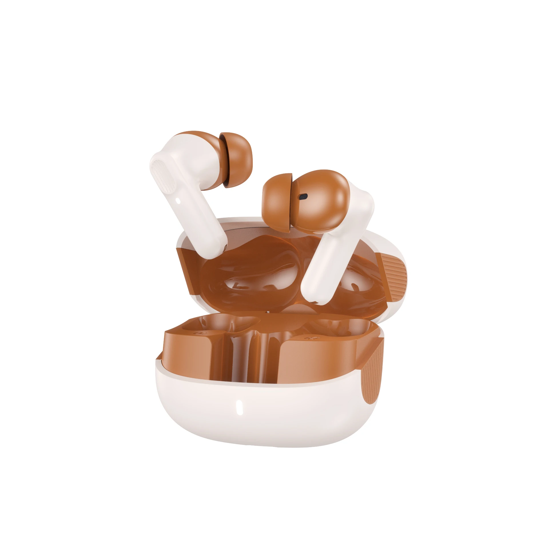 High Quality  Mini Wireless Long Range Intelligent Touch Control Headphones Type-C Charging Earphones  Wireless ANC TWS  Earbuds