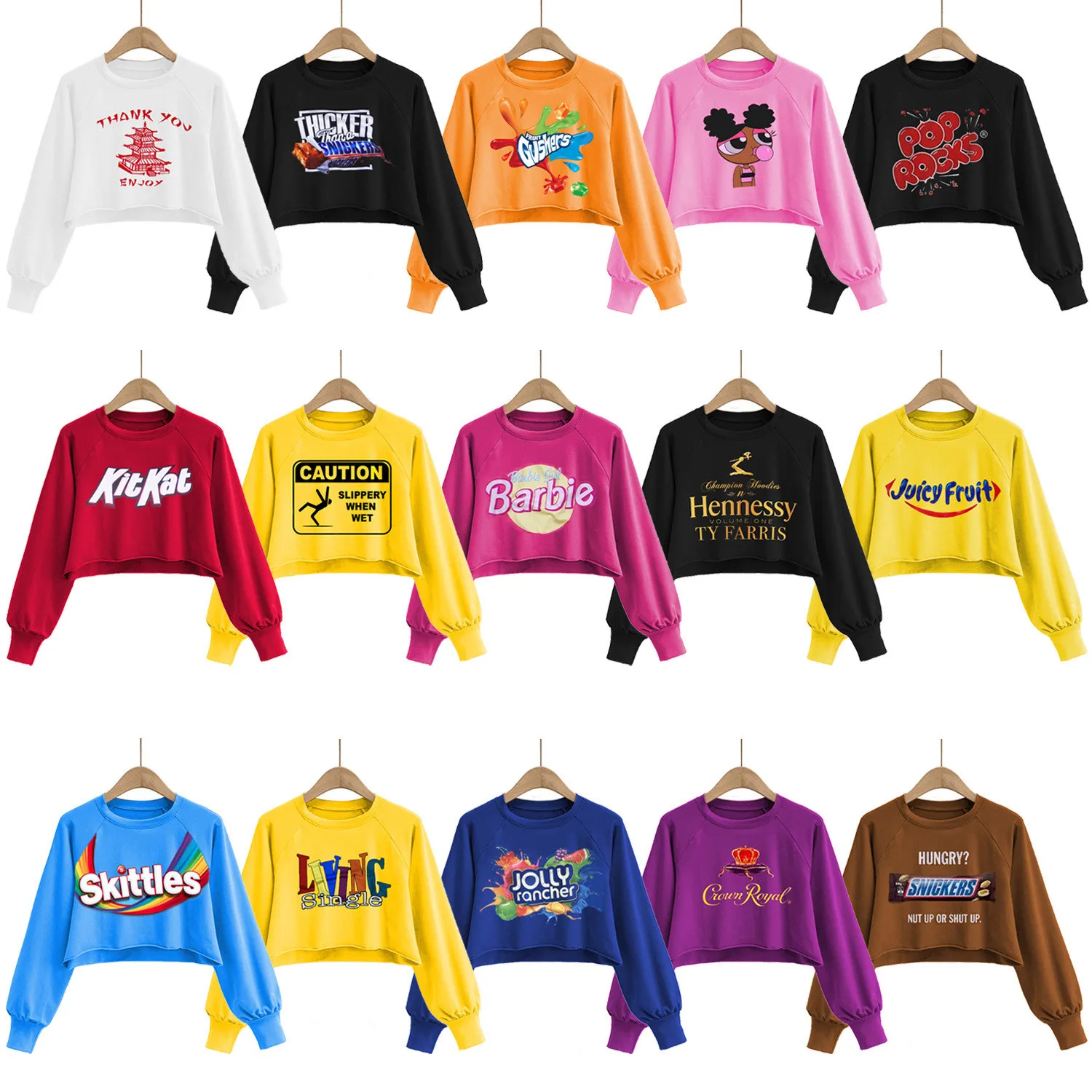 Лидер продаж, женская обувь белого цвета; Бесплатная Clothesr топ с длинными рукавами и круглым вырезом больших размеров Толстовка конфеты закуски свитера