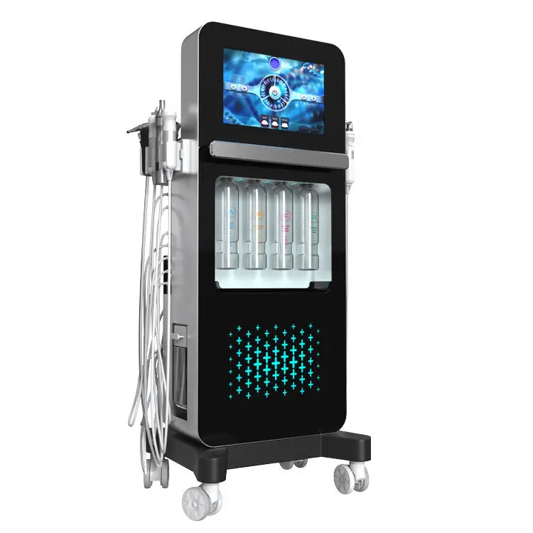 17 In 1 Facial Machine 2024 Hydra Oxygen Equip Factory OEM Diamond Microdermabrasion Aqua Peel Hydro Skin Machine Manufacturer