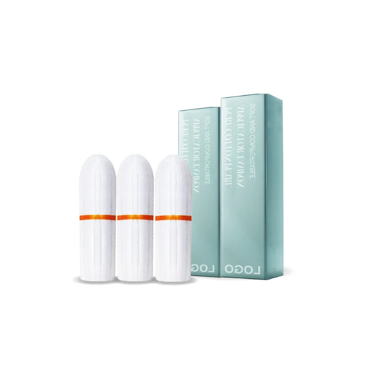 
Feminine Hygiene Products Organic Cotton Tampon Period Digital Tampons Without Applicator Private Label 