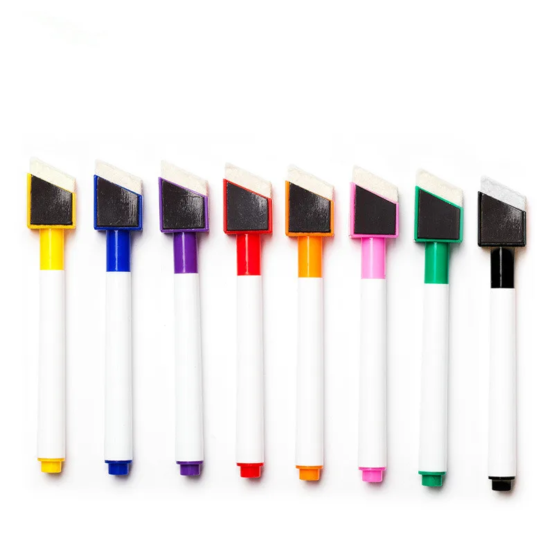 Custom Colorful Eco Erasable White Board paint marker Pens Set Customized Dry Erase Whiteboard marker