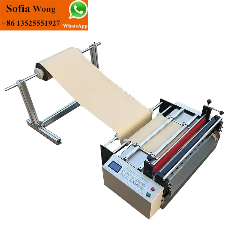 paper roll cutter machine paper die cutter automatic round flatbed electric guillotine wrapping paper cutter