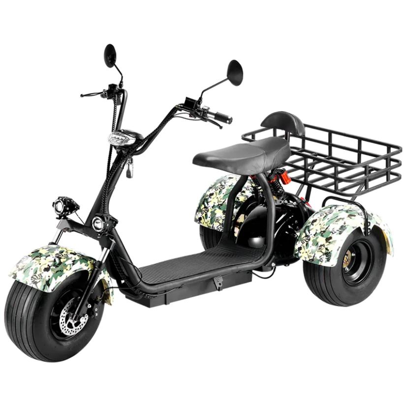 electro electrique electric Scooter 3 wheel bike electric tricycle