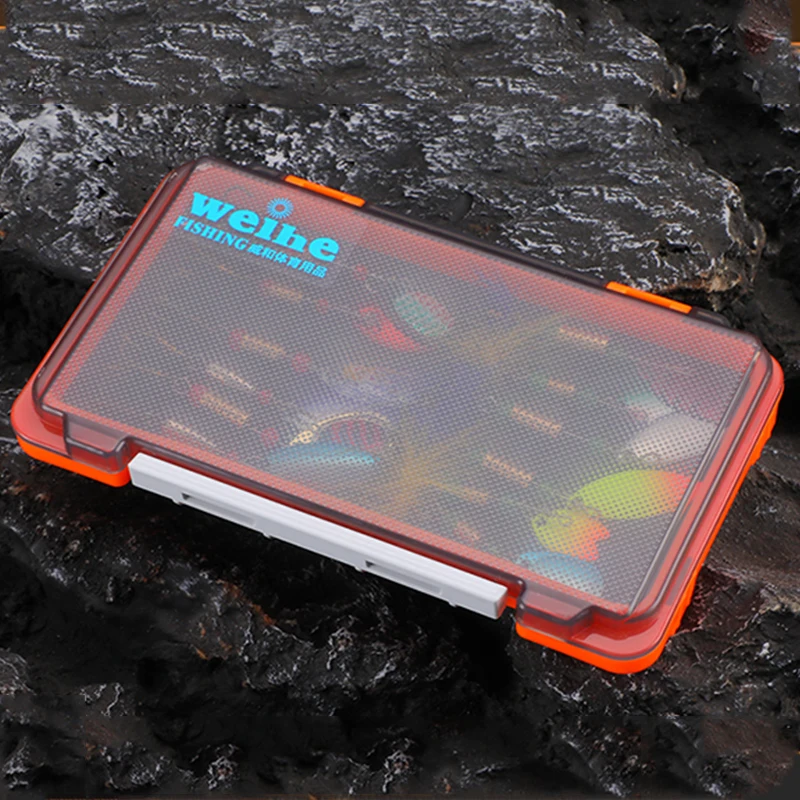 WeiHe 12pcs Metal Spinner Fishing Lure Set Metal Spoon Bait Kit Spinner Lures Combo