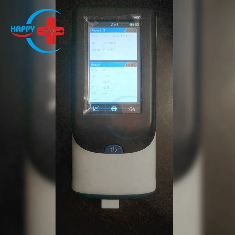 HC-R065B Factory price portable Veterinary POCT fluorescent reader, wifi POCT analyze