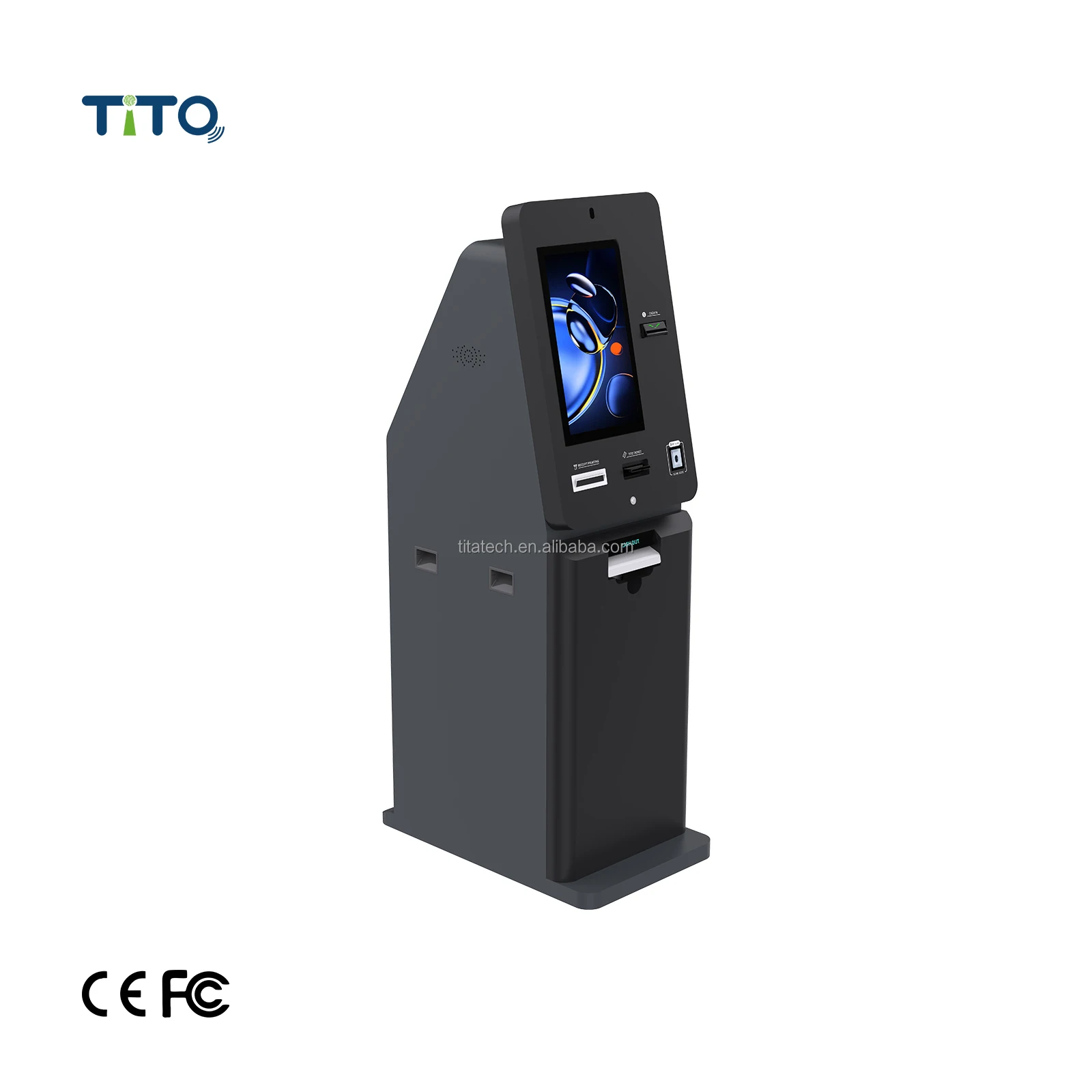hotel play Metal cabinet for USA game room Self Service Kiosk atm kiosk skill game cabinet  Genmega ATM for skill game