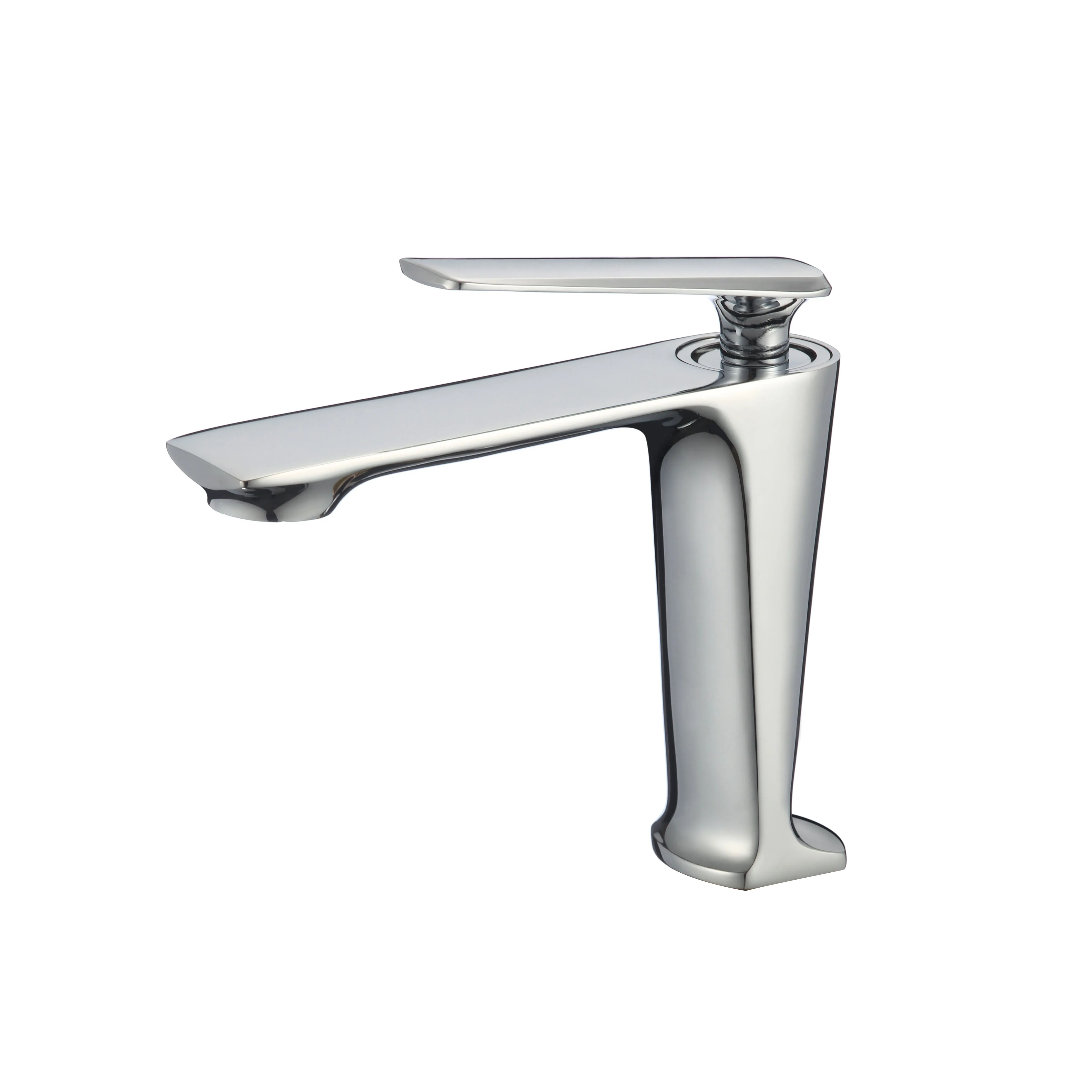 TIDJUNE Luxury Sanitary Ware Chrome Prices Water Single hole bathroom taps basin mixer faucet