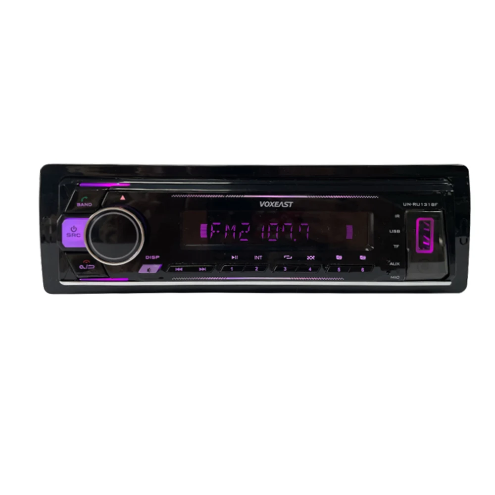 DSP New Arrival 1 Din BT Car Mp3 Player IC Big Radio Control Car Indash Car Radio with 6 RCA